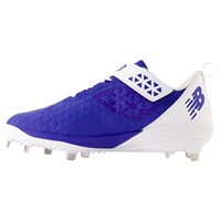New Balance Mens 4040V8 Low Metal Baseball Cleats, Royal