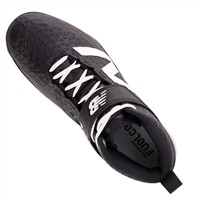 New Balance Mens 4040V8 Mid TPU Molded Baseball Cleats, Black/White