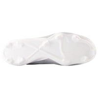 New Balance Mens 4040V8 Low TPU Molded Baseball Cleats, Grey/White