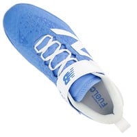 New Balance Mens 4040V8 Low TPU Molded Baseball Cleats, Blue/White
