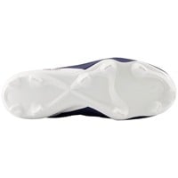 New Balance Mens 4040V8 Low TPU Molded Baseball Cleats, Navy/White
