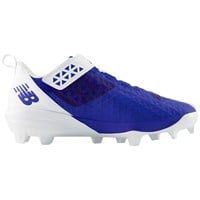 New Balance Mens 4040V8 Low TPU Molded Baseball Cleats, Royal/White