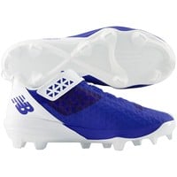 New Balance Mens 4040V8 Low TPU Molded Baseball Cleats, Royal/White