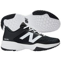 New Balance Mens 4040V8 Baseball Turfs, Black/White