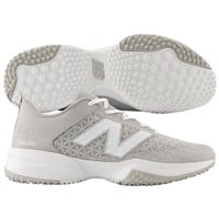New Balance Mens 4040V8 Baseball Turfs, Grey/White