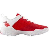New Balance Mens 4040V8 Baseball Turfs, Red/White