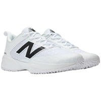 New Balance Mens 4040V8 Baseball Turfs, White/Black