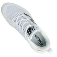 New Balance Mens 4040V8 Baseball Turfs, White/Black