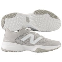 New Balance Mens 4040V8 Baseball Turfs, Grey/White