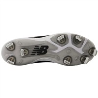 New Balance Womens FUSEv5 Low Metal Softball Cleats, Black/White