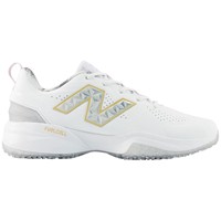 New Balance Womens FUSEv5 LE Ring Season Softball Turfs, White/Gold