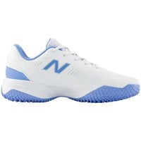 New Balance Womens FUSEv5 Softball Turfs, White/Blue