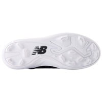 New Balance Youth 4040V8 Molded Baseball Cleats, Black/White