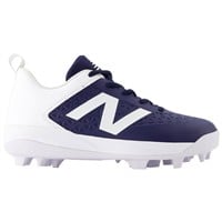 New Balance Youth 4040V8 Molded Baseball Cleats, Navy/White