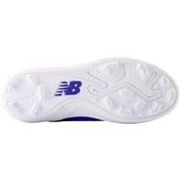 New Balance Youth 4040V8 Molded Baseball Cleats, Royal/White