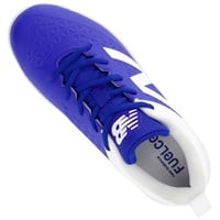 New Balance Youth 4040V8 Molded Baseball Cleats, Royal/White