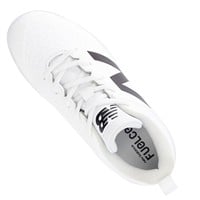 New Balance Youth 4040V8 Molded Baseball Cleats, White/White