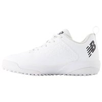 New Balance Youth 4040V8 Baseball Turfs, White/White