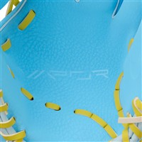 NIKE Youth Vapor Acuna 10.5IN Baseball Glove, Blue/Yellow