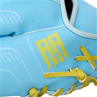 NIKE Youth Vapor Acuna 10.5IN Baseball Glove, Blue/Yellow