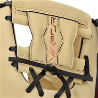 NIKE Youth Vapor Acuna 10.5IN Baseball Glove, Cream/Black