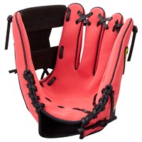 NIKE Youth Vapor Acuna 10.5IN Baseball Glove, Red/Black