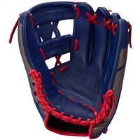 Nike Vapor 12IN Baseball Glove, Blue/Red