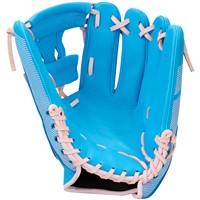 Nike Vapor 11.5IN Baseball Glove, Blue/Pink