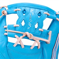 Nike Vapor 11.5IN Baseball Glove, Blue/Pink