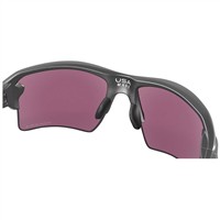 Flak 2.0 XL Steel w/PRIZM Rd Jd, Black/Purple