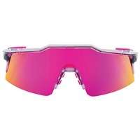 100 Speedcraft SL Polished Translucent Grey Purple Multilayer Mirror Lens, Grey/Purple