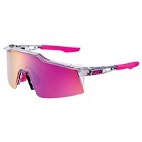 100 Speedcraft SL Polished Translucent Grey Purple Multilayer Mirror Lens, Grey/Purple