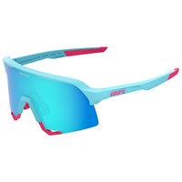100 S3 LE Tatis 4 Soft Tact Blue Blue Topaz Mirror Lens, Blue/Blue