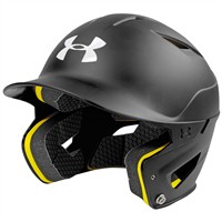 Under Armour Converge Matte Batting Helmet, Black