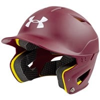 Under Armour Converge Matte Batting Helmet, Maroon