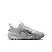 NIKE Youth Cross Baseball Turfs, Grey/Silver