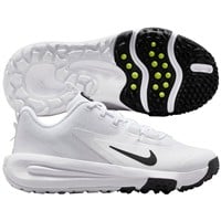 NIKE Youth Cross Baseball Turfs, White/Black