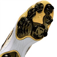 NIKE Mens Alpha Hurrache NXT MCS Molded Baseball Cleat, White/Gold