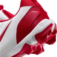 NIKE Men's Force Trout 9 Keystone Molded Baseball Cleats, White/Red