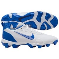 NIKE Men's Force Trout 9 Keystone Molded Baseball Cleats, White/Royal