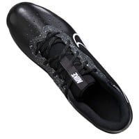 NIKE Men's Alpha Huarache Keystone Low Molded Baseball Cleats, Black/White/Grey