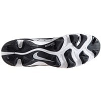 NIKE Men's Alpha Huarache Keystone Low Molded Baseball Cleats, White/Grey