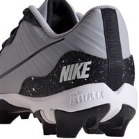 NIKE Men's Alpha Huarache Keystone Low Molded Baseball Cleats, White/Grey