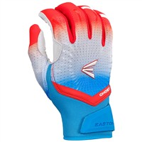 Easton Limited Edition Ghost Ethos Rocket Pop Fastpitch Batting Gloves, Blue/Red