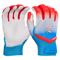 Easton Limited Edition Ghost Ethos Rocket Pop Fastpitch Batting Gloves, Blue/Red