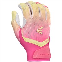 Easton Limited Edition Ghost Ethos Pink Lemonade Fastpitch Batting Gloves, Pink