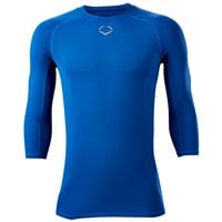 Evoshield Men's Mid Sleeve Cooling Baseball Shirt, Royal