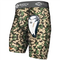 Shock Doctor Men's Core Compression Short w/Cup, Camo