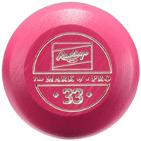 Rawlings Big Stick Elite Torpedo I13T Maple Wood Baseball Bat, Pink/Blue