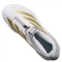 adidas Mens Adizero Impact+ 2.0 SE TPU Baseball Molded Cleat, White/Gold